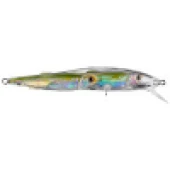 Воблер LIVETARGET Glass Minnow Baitball Jerkbait 110SP col. Silver Green (952) (27692)