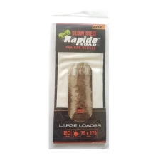 Запасні пакети ПВА для теплої води Fox Edges Slow Melt Rapide Load PVA Bags Refills Large Loader 75x175mm 20шт
