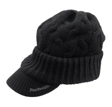 Шапка PAZDESIGN KNIT CAP WITH BRIM PHC-069