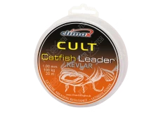 Поводковый материал Climax CULT Catfish Kevlar Leader 20 м 1.30 мм, 150 кг. (Olive) (36857)