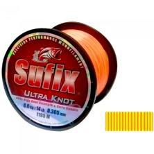 Жилка Sufix Ultra Knot Yellow/Orange 0,23mm