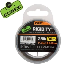 Поводковый материал моно Fox Edges Rigidity Trans Khaki 25lb/0.53mm 30m