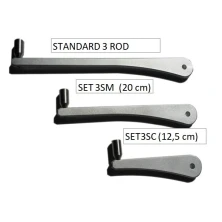 Набор буз баров для рода пода Meccanica Vadese Set BuzzBar Nick Evolution 3 Rod Satin Standart 27cm