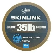 Поводковый материал в оболочке Nash Skinlink Stiff Gravel 25lb