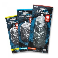 ПВА пакети повільнорозчинні Nash Speedload Solid PVA Bag Slow Melt M 70x155mm 20шт 
