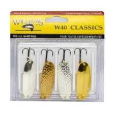 Набір блешень Williams Classic 4-Pack W40 Kit (4-40-ASST) 