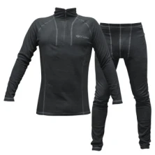 Термобелье Viverra Soft Warm ZIP Black XXXL (РБ-2230156)