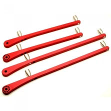 Набір буз барів для роду Meccanica Vadese Nick Evolution Buzzbar Red Panoramico 4 Rod Червоний 38,5/30см 28,5/23см 4шт  38,5/30?? 28,5/23??