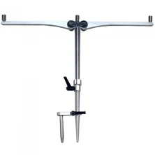 Буз бары со стойками Meccanica Vadese Nicketto 3 Rod Steel Steel 36-50cm