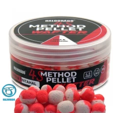 Вафтерси Haldorado 4S MetH.Pellet Wafter 6, 8 мм Strawberry &amp; Squid
