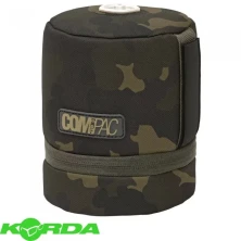 Чехол для газового баллона Korda Compac Gas Canister Jacket Dark Kamo