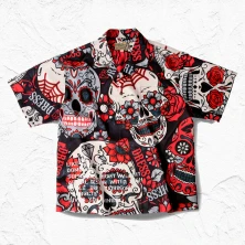 Рубашка DRESS ALOHA SHIRT CALAVERA