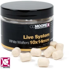 Вафтерси CC Moore Live System White Dumbell Wafters 10x14mm (65)
