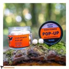 Поп-ап Feedermania High Power Pop-Up Boilies Secret Cream 10mm