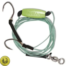 Готовая оснастка сомова Black Cat Freestyle Rig 1.80m Mainline 0.80mm Size 2