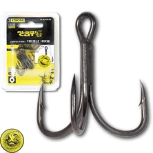 Крючки тройные Black Cat Curved Point Treble Hook DG Size 1