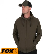 Толстовка Fox Collection Lightweight Hoodie Green Marl Black Logo