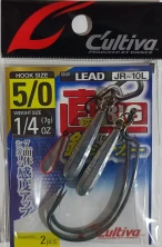 Рыболовный крючок OWNER CULTIVA JR-10L JIKA RIG NAMARI SINKER