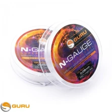 Поводковый материал Guru N-Gauge Super Natural Clear 0.12mm 3lb / 1,63kg
