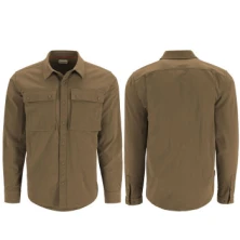 Рубашка Simms Lodge Work Shirt Driftwood L (14109-1211-40)