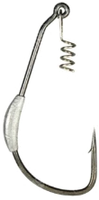 Крючок GAMAKATSU WORM EWG SUPERLINE SPRING LOCK WEIGHTED 1.8 G № 3/0, 4 шт (36476)