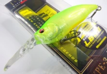 Воблер Megabass IXI SHAD TYPE-3 col. CLEAR LIME CHART (30790)