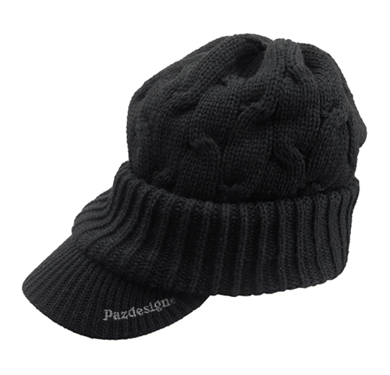 Шапка PAZDESIGN KNIT CAP WITH BRIM PHC-069