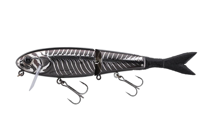 Воблер JACKALL BLAST BONE JR. SF #BLACK/CHROME BONE