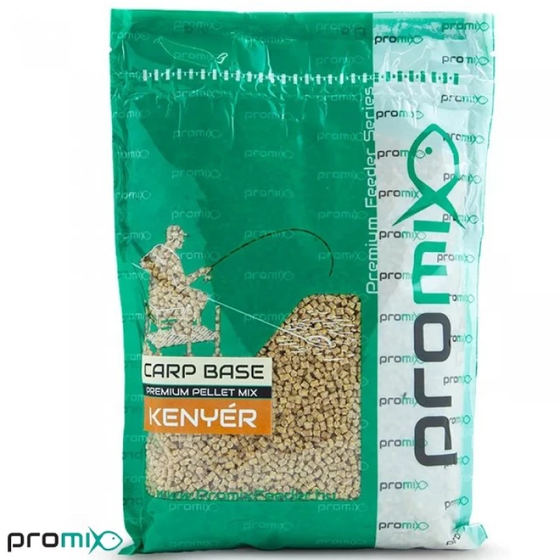 Микропелетс Promix Carp Base Pellet Bread 500g